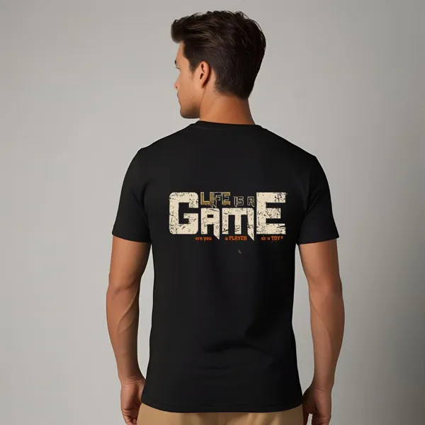 Black_Pure_Cotton_Graphic_Print_Round_Neck_T-Shirt_For_Men