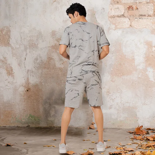 Grey_Stylish_Tye-Dye_Oversize_T-Shirt_And_Shorts_For_Men