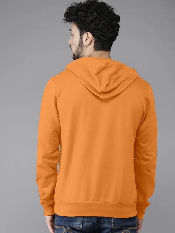 Orange_Stylish_Plain_Hoodie_For_Men