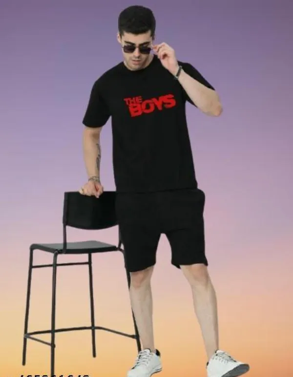 Black_Stylish_Tye-Dye_Oversize_T-Shirt_And_Shorts_For_Men