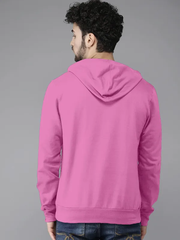 Dpink_Stylish_Plain_Hoodie_For_Men