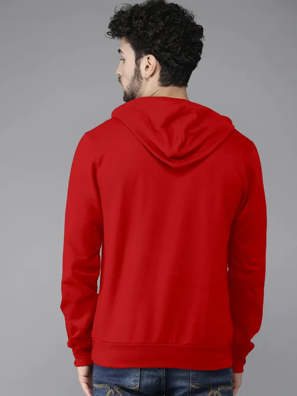 Red_Stylish_Plain_Hoodie_For_Men