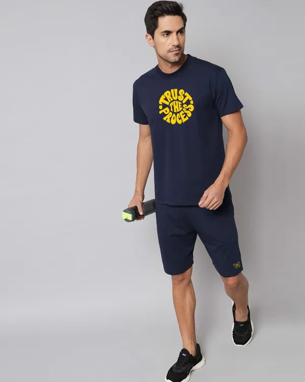 Neavy_Blue_Stylish_Tye-Dye_Oversize_T-Shirt_And_Shorts_For_Men