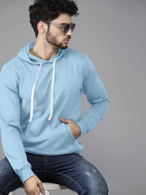 Sky_Stylish_Plain_Hoodie_For_Men