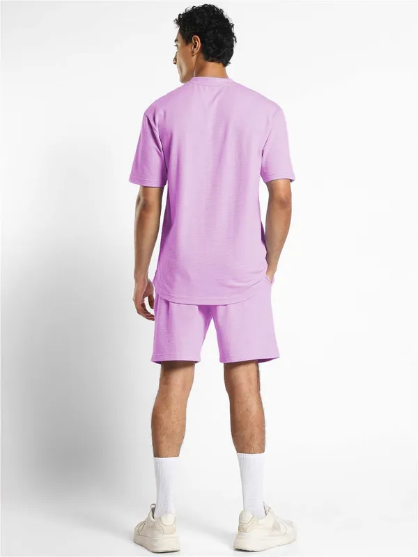 Purple_Stylish_Tye-Dye_Oversize_T-Shirt_And_Shorts_For_Men