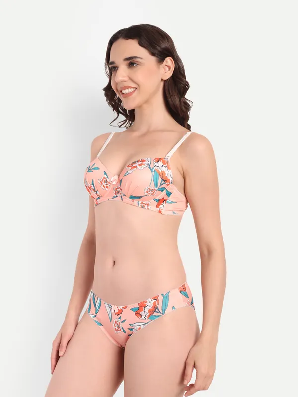 Premium_Pink__Seamless_Push_up_Bra_Panty_Set_Bikini