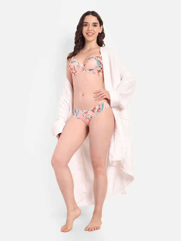 Premium_Pink__Seamless_Push_up_Bra_Panty_Set_Bikini