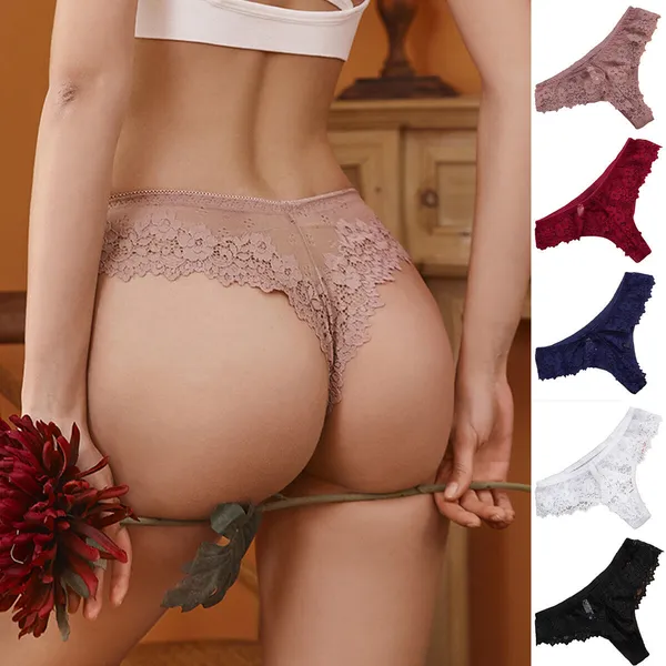 Floral_Lace_Thong_Underwear_Pack_of_1_(Multicolour)