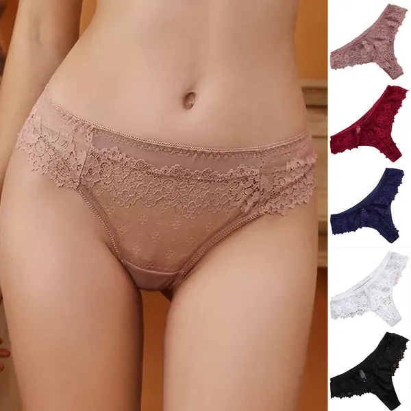 Floral_Lace_Thong_Underwear_Pack_of_1_(Multicolour)