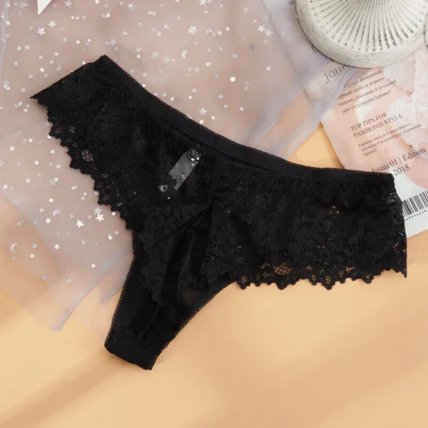 Floral_Lace_Thong_Underwear_Pack_of_1_(Multicolour)
