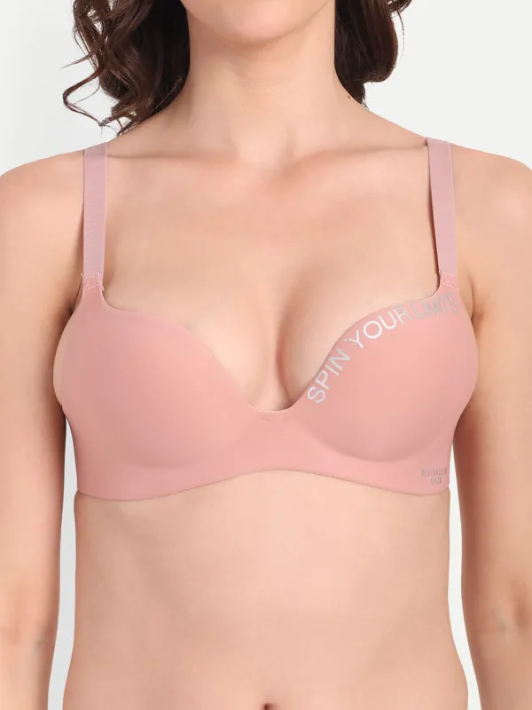 Adore_With_Two_Pieces,_One__Worthy_Look_Of_Adjustable_Gathered_Push-Up_Bra_Set_Pink