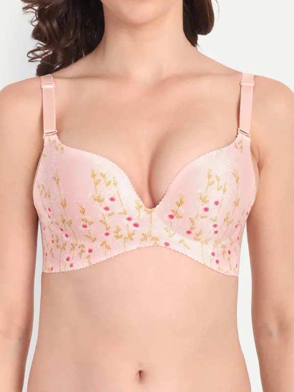 Seamless_Wire-Free_Floral_Push-Up_Bra