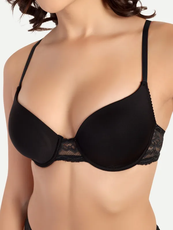 Women's_Black_Color_Underwired_Padded_Lace_Bra_