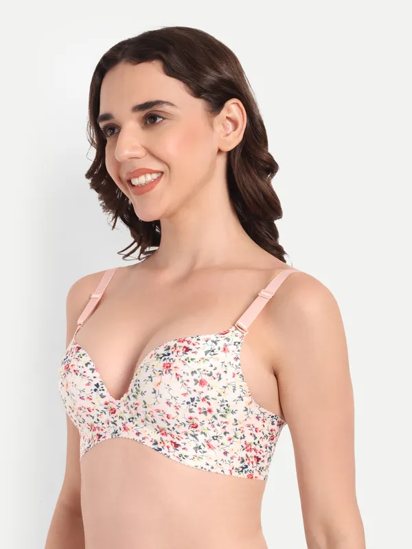 Seamless_Wire-Free_Floral_Push-Up_Bra