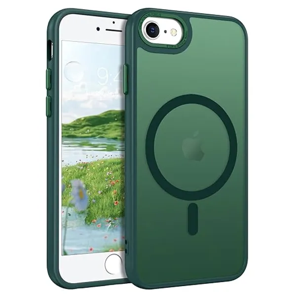 Blackish_Green_Magnetic_Phone_Case_(Blackish_Green)_For_Iphone