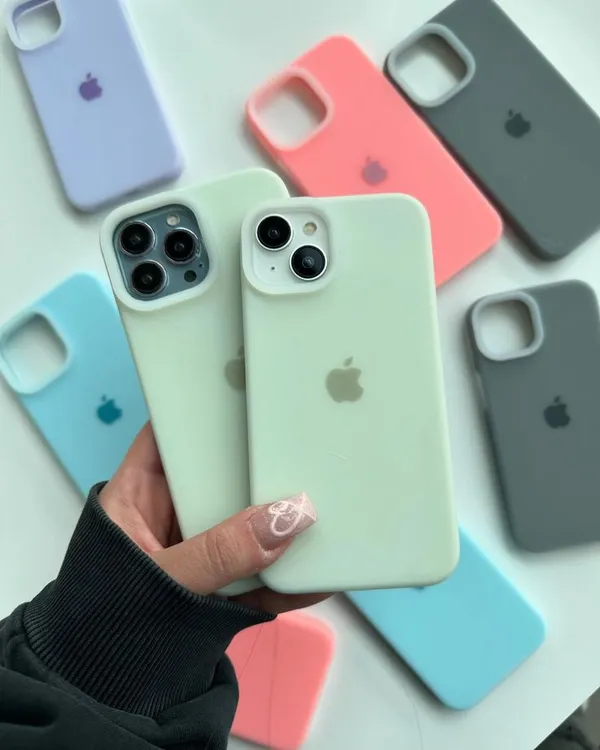 Pink_&_Gray_&_All_Clear_Candy_Color_Neon_Silicone_Case_For_Iphone