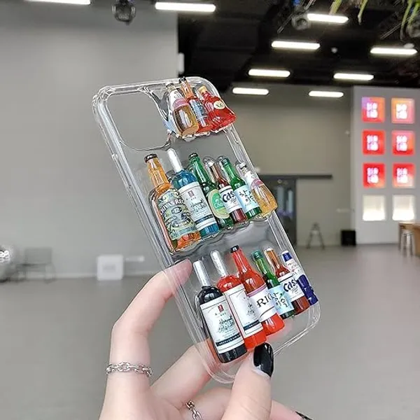 Multicolour_&_Transperent_Guleel_Hybrid_Shockproof_Hard_Case_Cover_For_Iphone_12_Pro_Multicolor_Transparent_Back