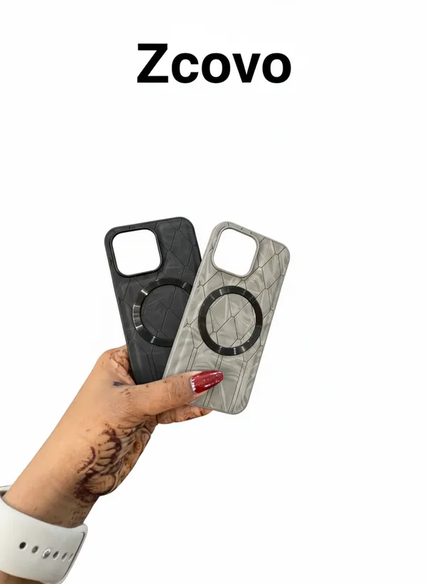 Black_&_Gray_Protective_Magnetic_Grip_Case_For_Iphone