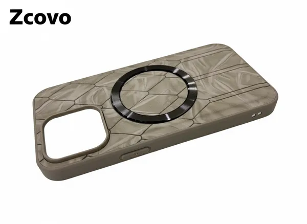 Black_&_Gray_Protective_Magnetic_Grip_Case_For_Iphone