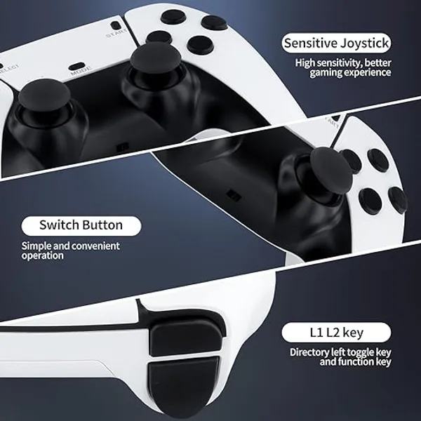 White_Retro_4K_Wireless_Game_Console_Plug_&_Play_Hdmi_Stick_With_20,000+_Built-In_Games_2.4G_Dual_Wireless_Controllers_(64Gb