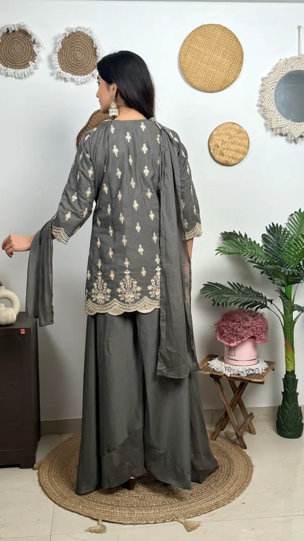 Grey_Embroidered_Sharara_Suit_Set_With_Dupatta