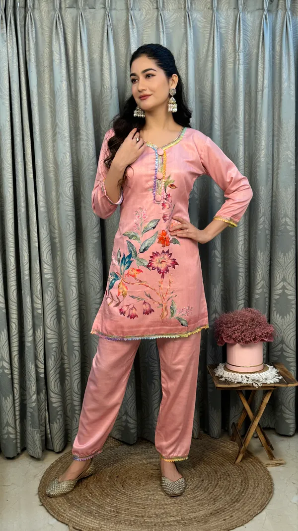 Pink_Floral_Embroidered_Satin_Coord_Set_For_Women