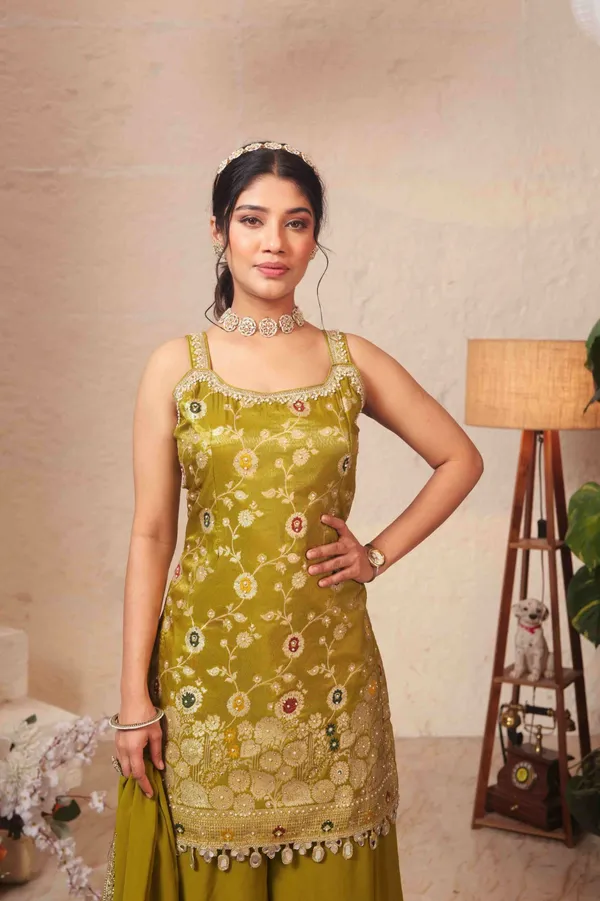Dark_Yellow_Embroidered_Sharara_Set_With_Dupatta
