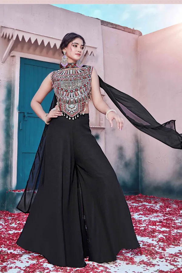 Black_Embellished_Crop_Top_With_Wide_Leg_Palazzo_Set