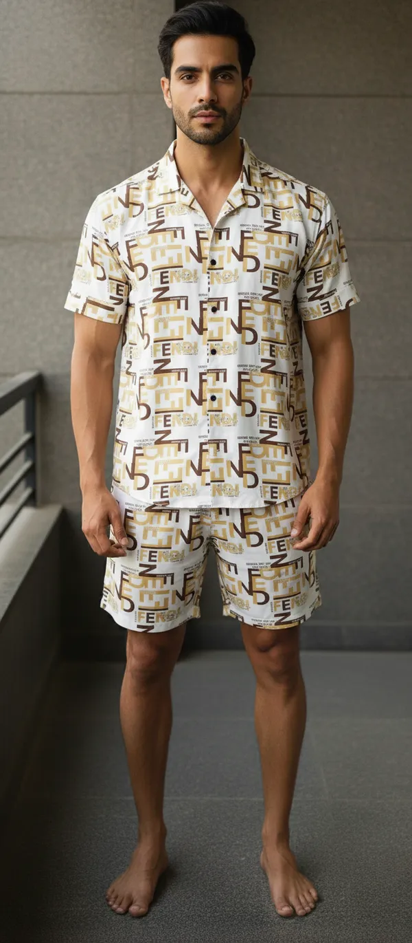 Cream_Cotton_Premium_Co-Ord_Set_For_Men