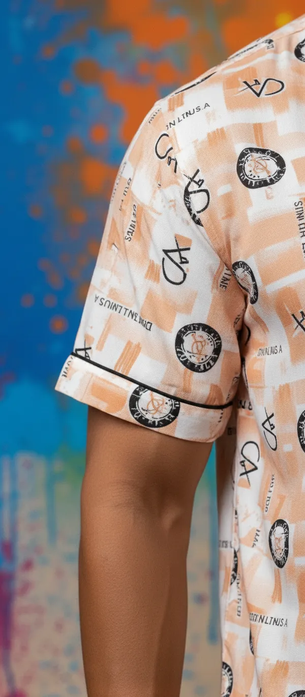 Orange_Cotton_Premium_Co-Ord_Set_For_Men