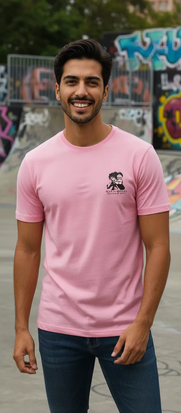 Pink_Cotton_Oversized_Anime_Printed_T_Shirt_For_Men