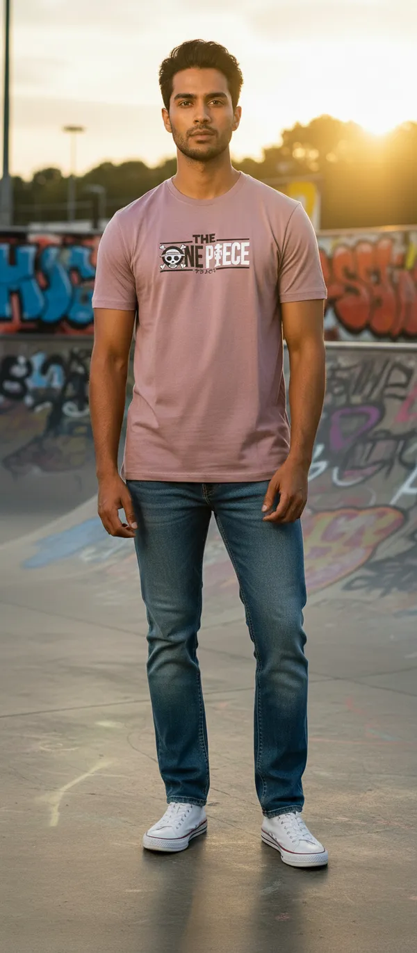 Mauve_Cotton_Oversized_Anime_Printed_T_Shirt_For_Men