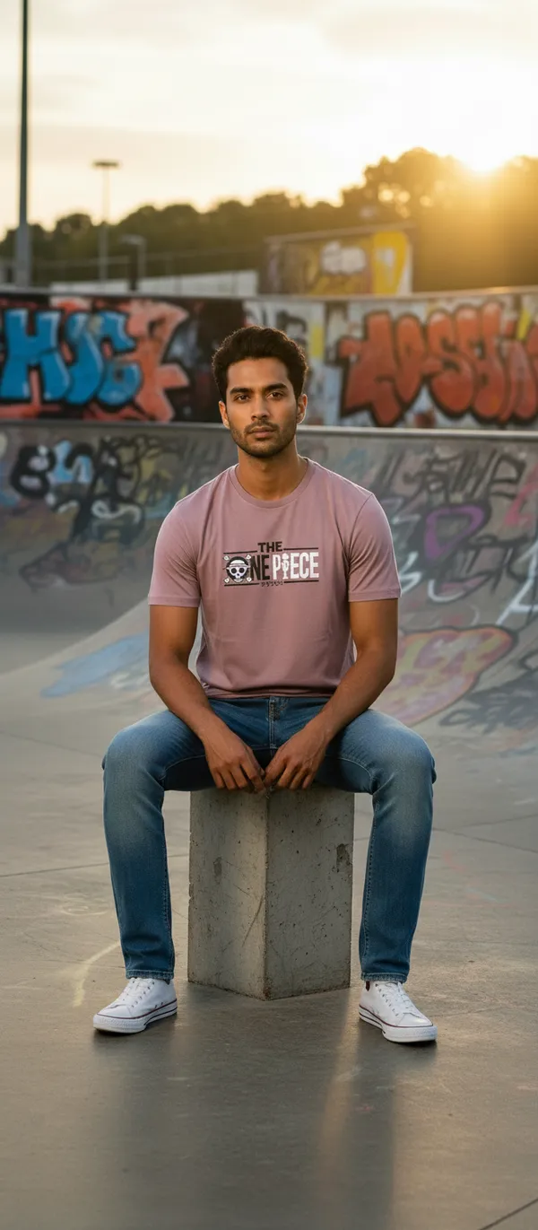 Mauve_Cotton_Oversized_Anime_Printed_T_Shirt_For_Men