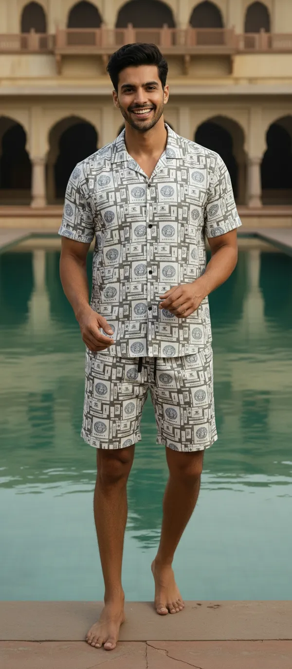 White_Cotton_Premium_Co-Ord_Set_For_Men