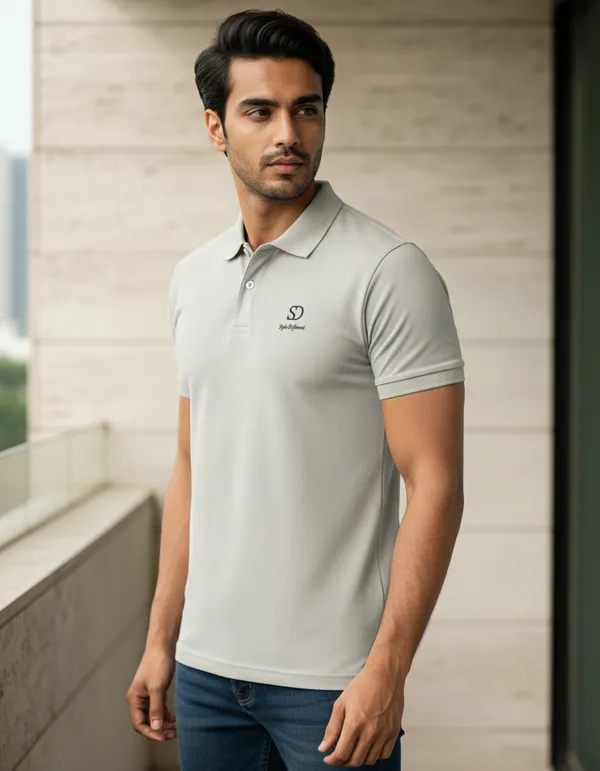 Grey_Cotton_Premium_Grey_Polo_T_Shirt_For_Men