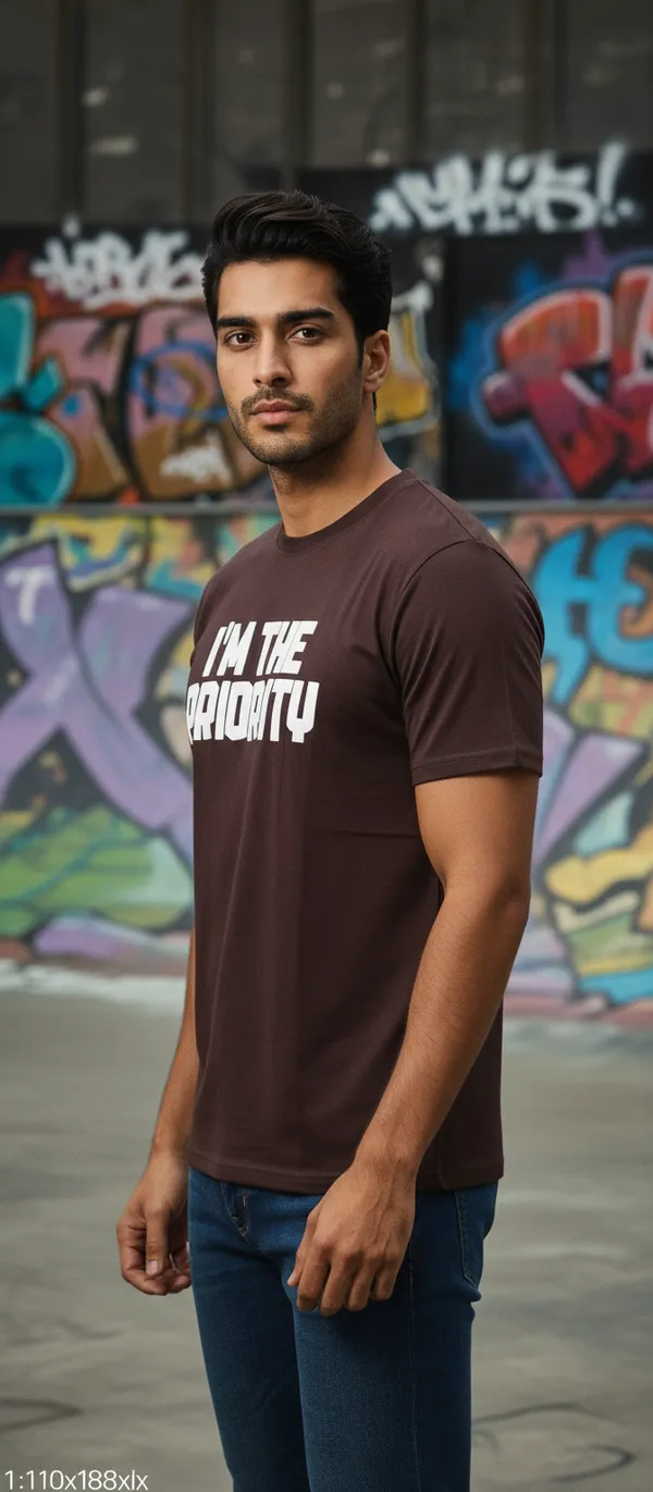 Brown_Cotton_Premium_Oversized_Puff_Printed__T_Shirt_For_Men
