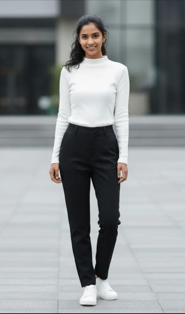 White_Premium_High_Neck_Unisex_Tshirt