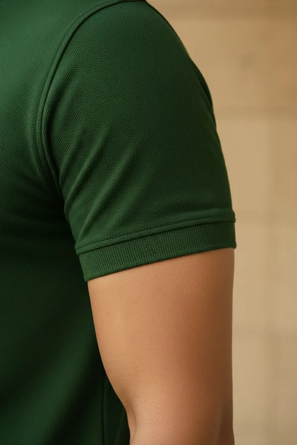 Olive_Green_Cotton_Premium_Green_Polo_T_Shirt_For_Men