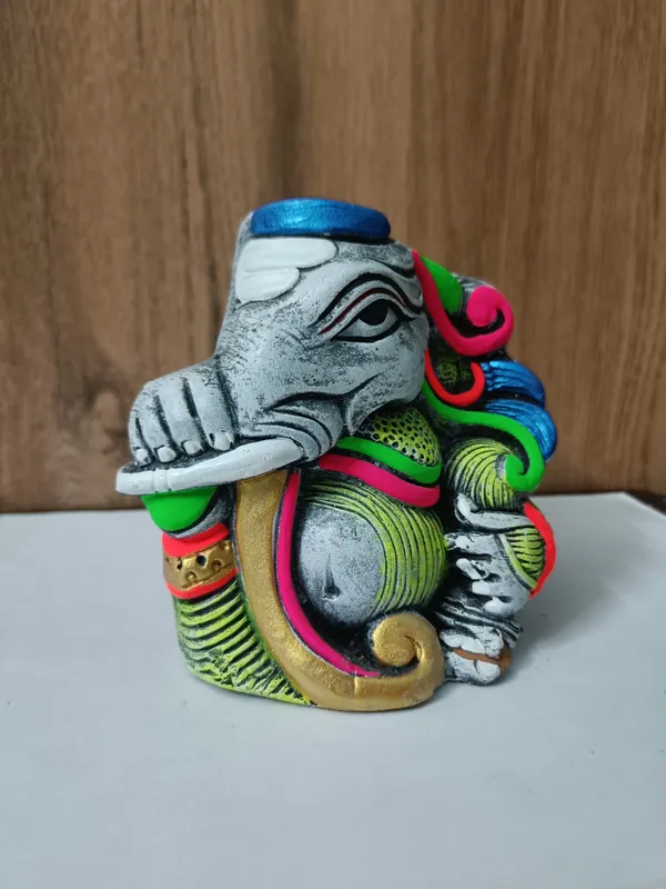 Handcrafted_Lord_Ganesha_Idol_Flower_Pot_/_Pen_Stand_�_Eco-Friendly_&_Elegant_Home_D�cor