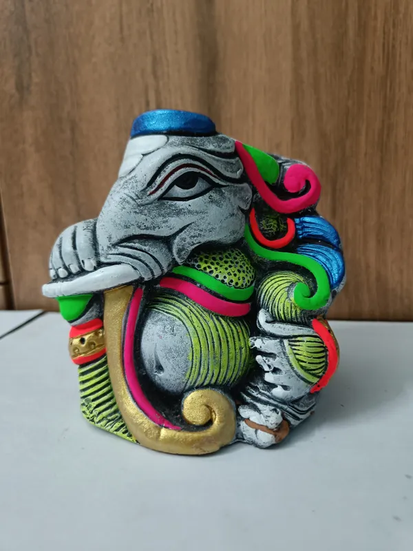 Handcrafted_Lord_Ganesha_Idol_Flower_Pot_/_Pen_Stand_�_Eco-Friendly_&_Elegant_Home_D�cor