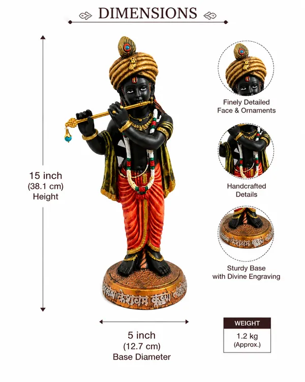 15_Inch_Standing_Krishna_Idol_with_Flute_–_Premium_Handcrafted_Decorative_Statue_for_Home_Décor_&_Temple