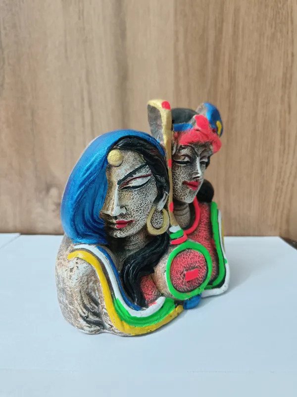 Handcrafted_Radha_Krishna_Decorative_Flower_Pot_/_Pen_Stand