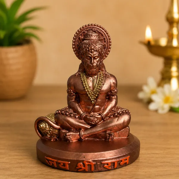 4_inch_Premium_Antique_Copper_Hanuman_Ji_Idol_for_Car_Dashboard_&_Home_Décor_|_Meditating_Bajrangbali_Murti_|_Spiritual_Gift_Item