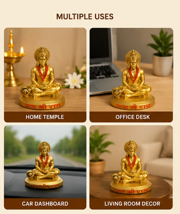 4_inch_Premium_Golden_Hanuman_Ji_Idol_for_Car_Dashboard_&_Home_Décor_|_Meditating_Bajrangbali_Murti_|_Spiritual_Gift_Item