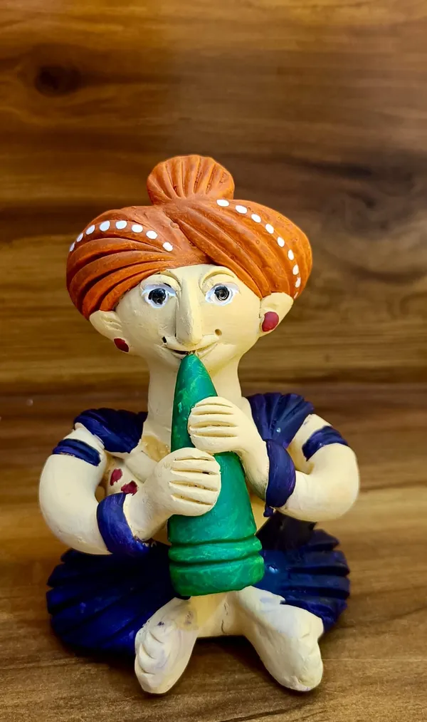 Set_of_5_-Traditional_Handcrafted_Musician_Figurines_|_Colorful_Rajasthani_Folk_Art_Décor_5_Inches_Each