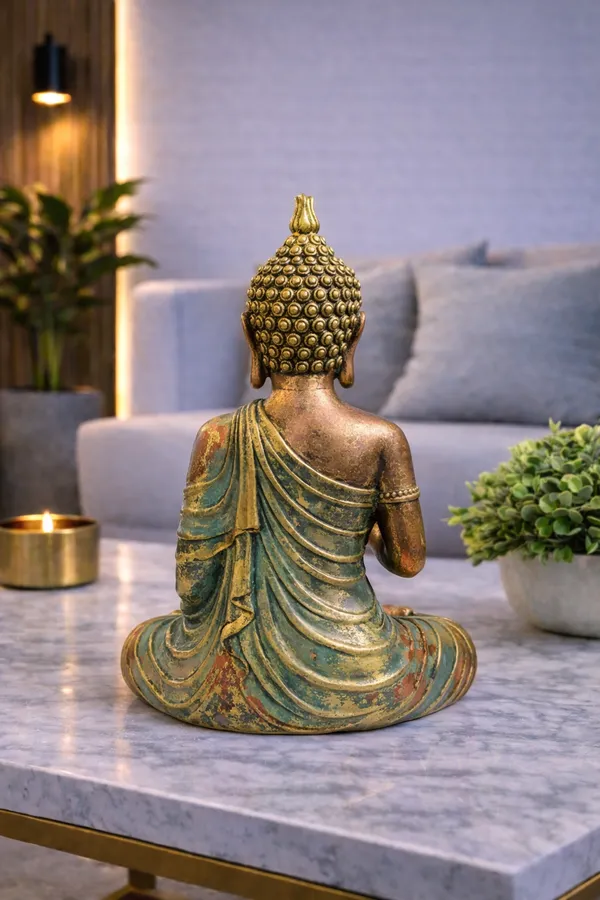 Blessing_Buddha_Tealight_Holder_Statue_–_10_Inch_Decorative_Buddha_Idol_with_Lotus_Bowl_|_Spiritual_Home_&_Meditation_Decor