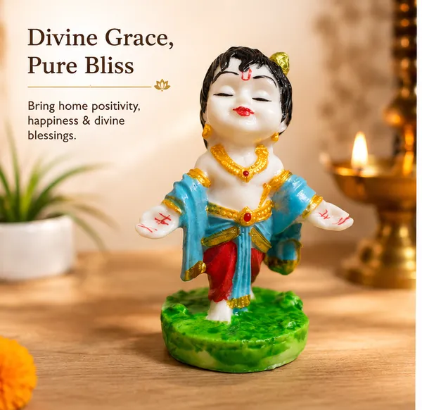 Cute_Laddu_Gopal_/_Baby_Krishna_Idol_for_Car_Dashboard_&_Home_Décor_|_Handmade_Resin_Krishna_Murti_|_Spiritual_Gift_Item
