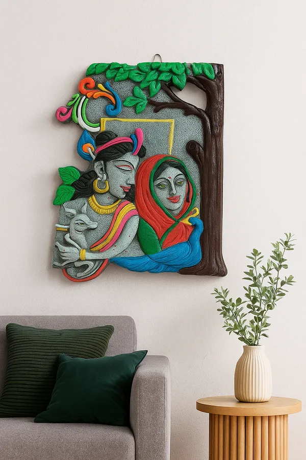 Handcrafted_Krishna_Radha_Wall_Hanging_12x8_Inch_�_Traditional_Decorative_Sculpture