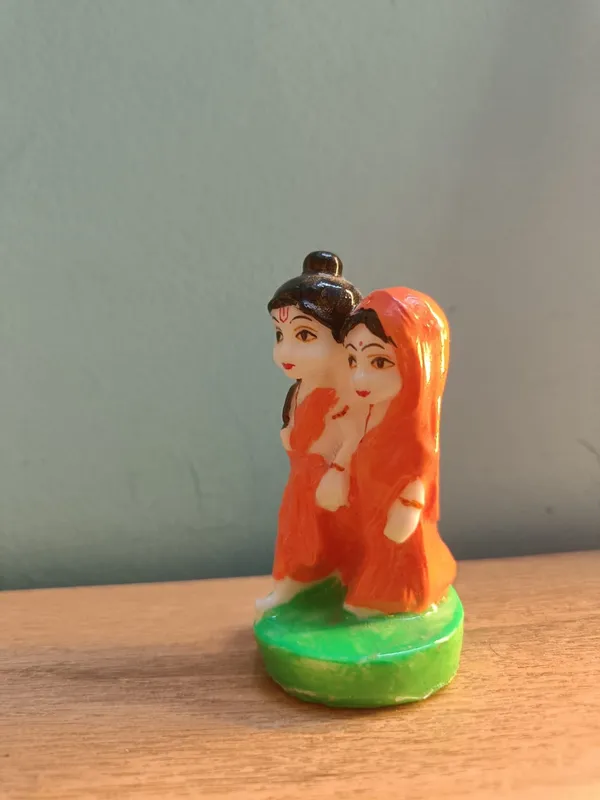 Handcrafted_Lord_Ram_&_Goddess_Sita_Idol(3''x2'')_�??_Decorative_Car_Dashboard_&_Home_Decor