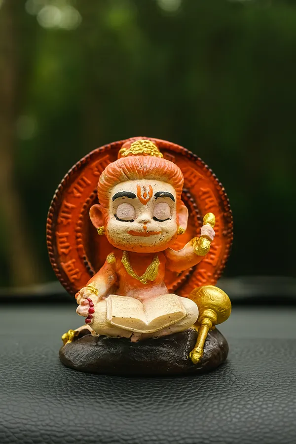 Handcrafted_Resin_Hanuman_Ji_Idol_(_3.5x2.5)_|_Decorative_Showpiece_for_Home,_Car_Dashboard_&_Pooja